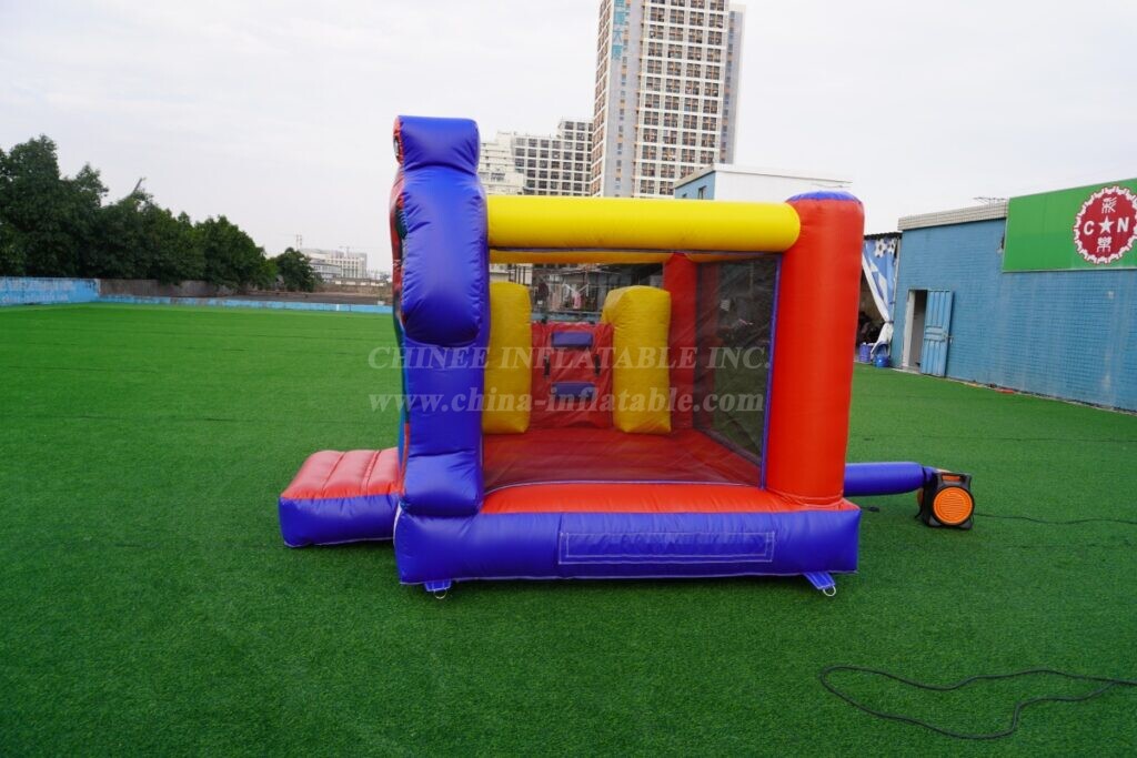T2-4396C Avengers Inflatable Bounce House with Slide