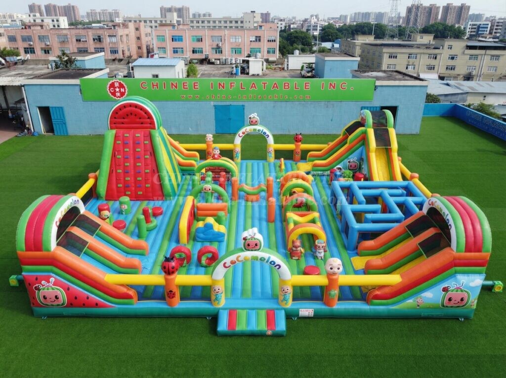 GF3-1444 Cocomelon Theme Inflatable Playground