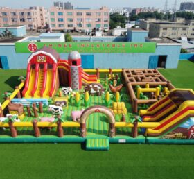 GF3-1456 Farm Theme Inflatable Playground