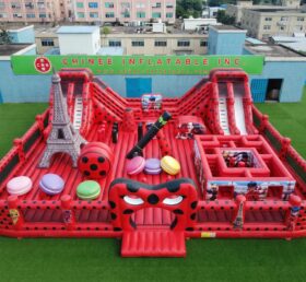 GF3-1482 Miraculous Ladybug Theme Inflatable Playground