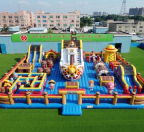 GF3-1491 One Piece Theme Inflatable Playground