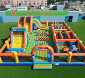 GF3-1505 Rusty Rivets Theme Inflatable Playground