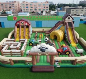 GF3-1508 Shaun The Sheep Theme Inflatable Playground