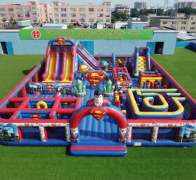 GF3-1513 Superman Theme Inflatable Playground