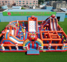GF3-1522 Tickle Me Elmo Theme Inflatable Playground
