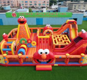 GF3-1523 Tickle Me Elmo Theme Inflatable Playground