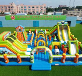 GF3-1525 Timmy Time Theme Inflatable Playground