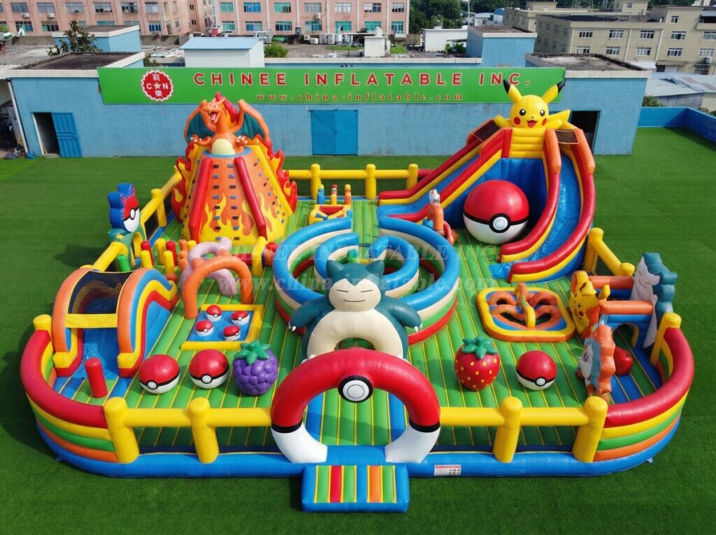 GF3-1551 Pokemon Theme Inflatable Park