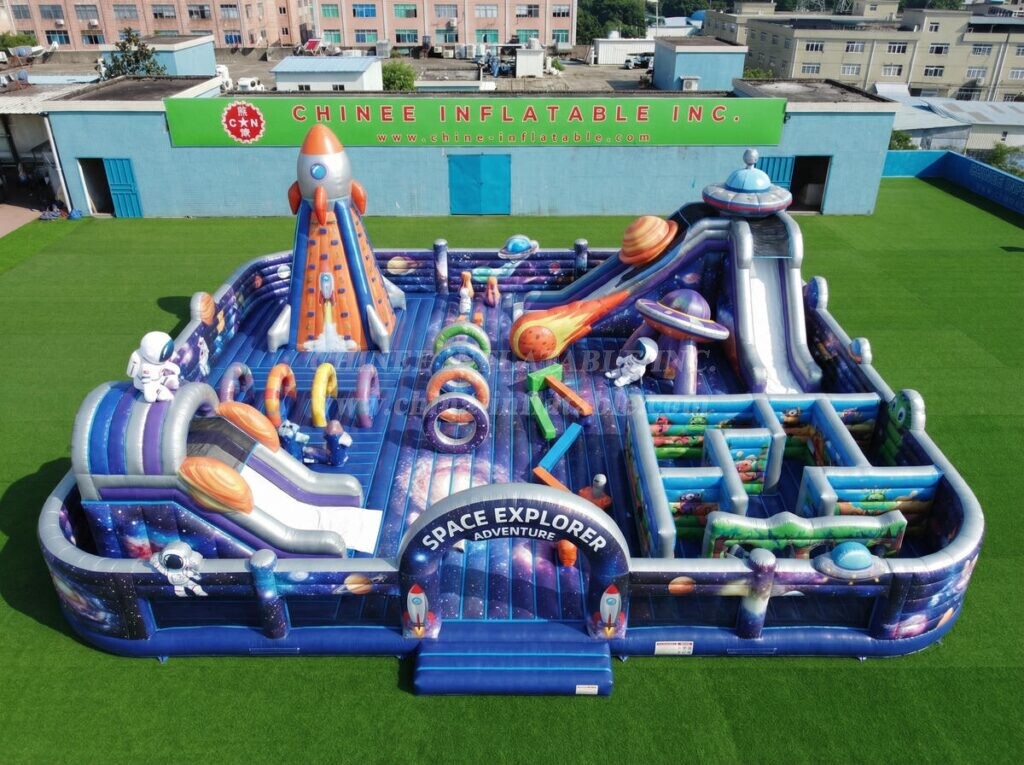 GF3-1555 Space Theme Inflatable Park