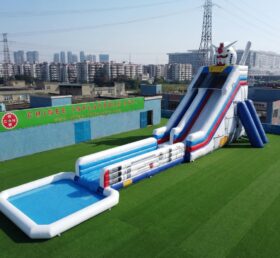 GS2-138 Gundam Theme Giant Inflatable Water Slide