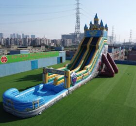 GS2-192 The Legend Of Zelda Theme Giant Inflatable Water Slide