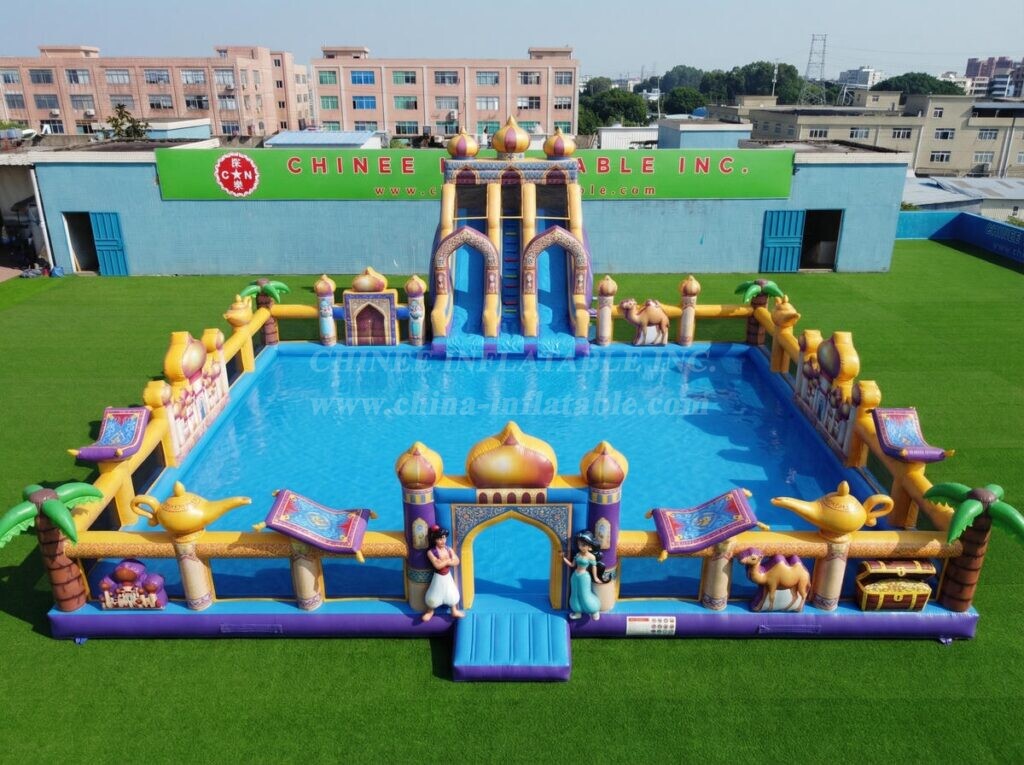 Pool3-849 Aladdin Theme Inflatable Pool Water Park