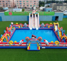 Pool3-850 Astro Boy Theme Inflatable Pool Water Park