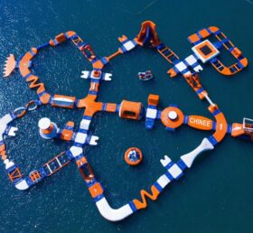 S594 Inflatable Water Park Aqua Park Water Island