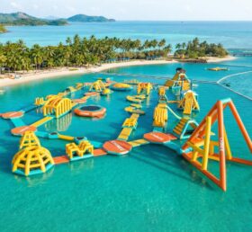 S597 Inflatable Water Park Aqua Park Water Island