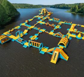 S599 Inflatable Water Park Aqua Park Water Island