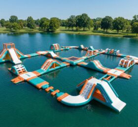 S605 Inflatable Water Park Aqua Park Water Island