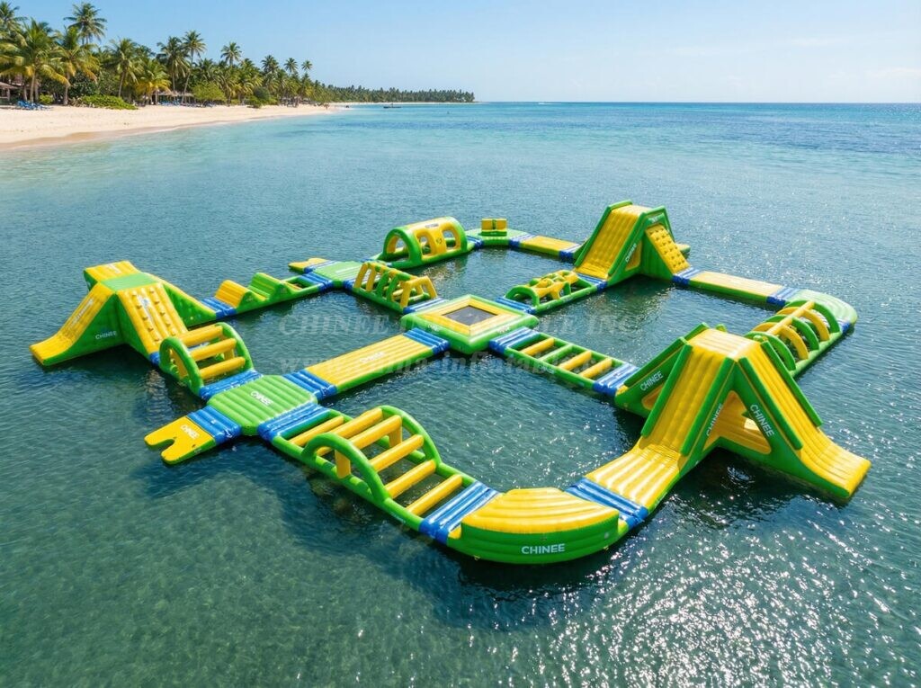 S606 Inflatable Water Park Aqua Park Water Island