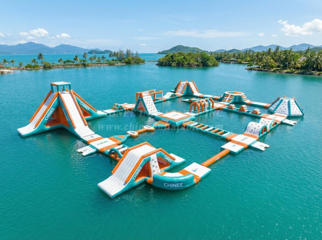 S611 Inflatable Water Park Aqua Park Water Island