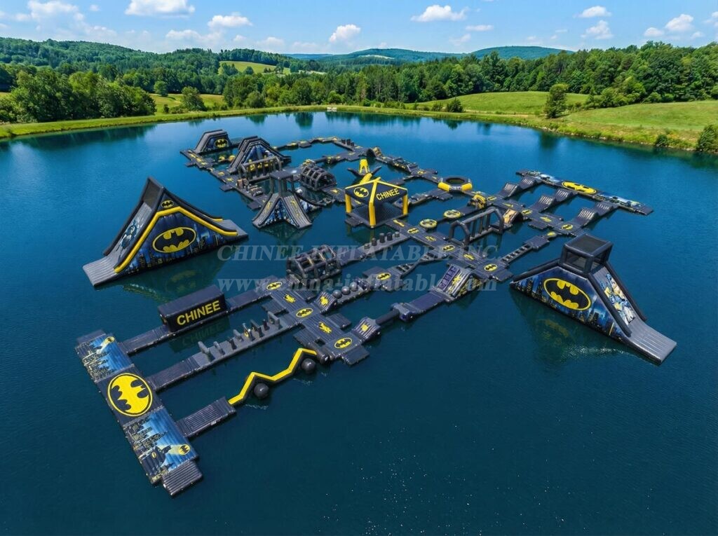 S625 Batman Theme Inflatable Water Park