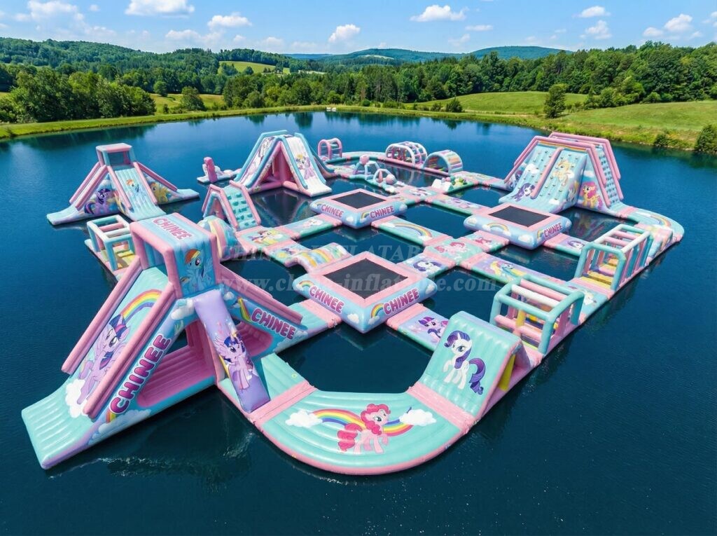S641 My Little Pony Theme Inflatable Water Park