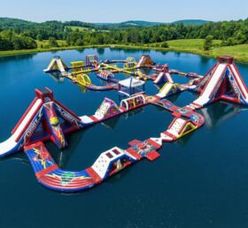 S647 Power Rangers Theme Inflatable Water Park
