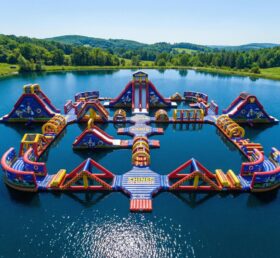 S652 Sonic Theme Inflatable Water Park