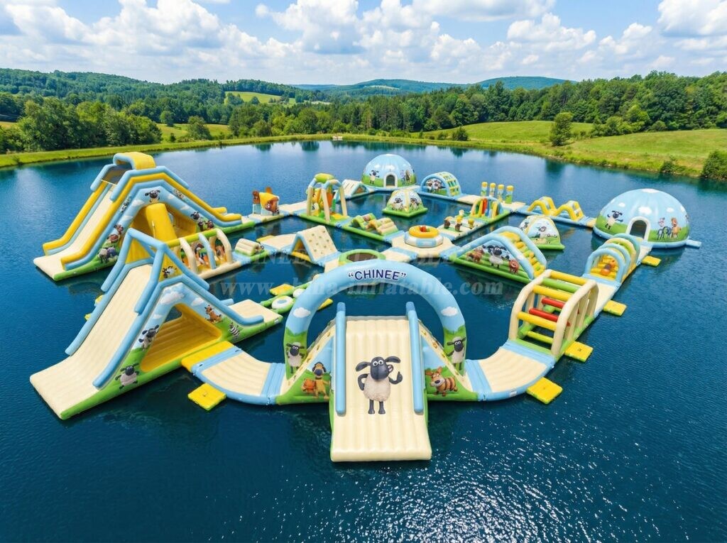 S659 Timmy Time Theme Inflatable Water Park