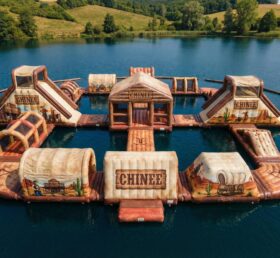 S660 Wild West Theme Inflatable Water Park