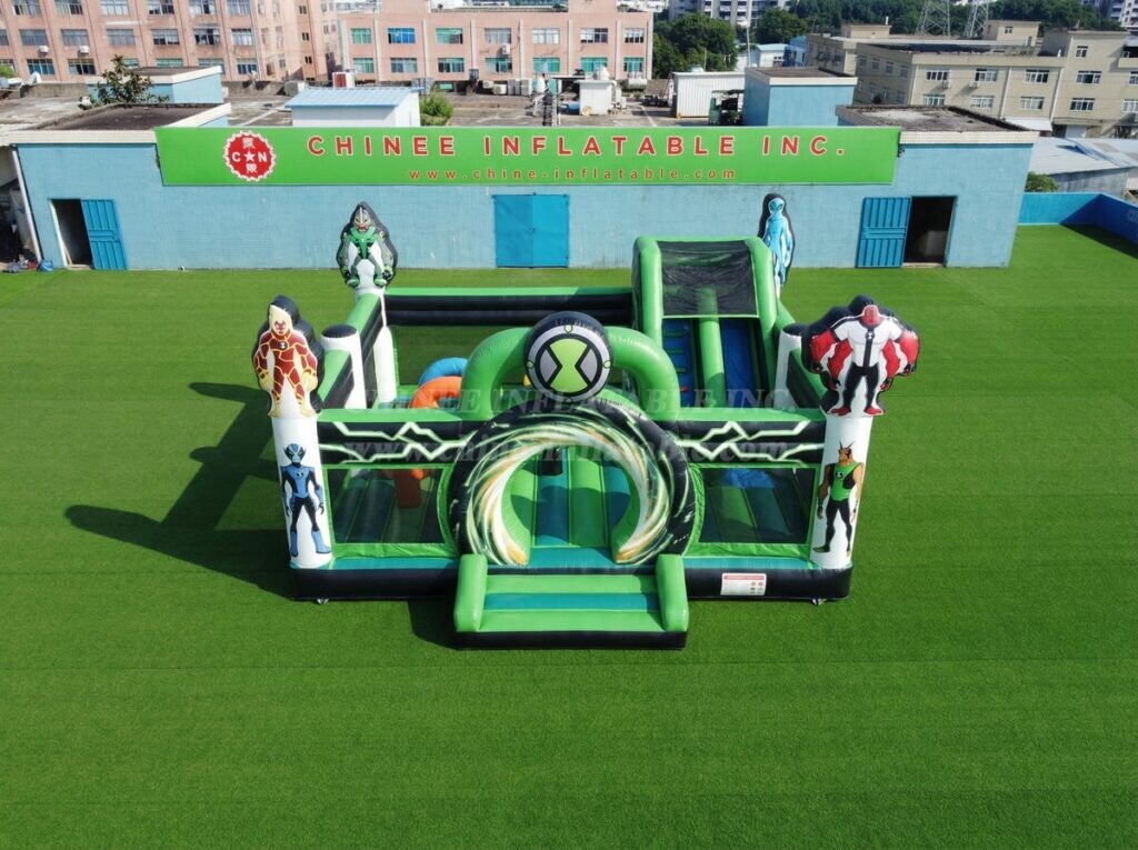 T2-7106 Ben 10 Theme Inflatable Bouncer