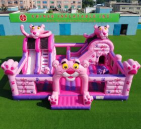 T2-7144 Pink Panther Theme Inflatable Bouncer