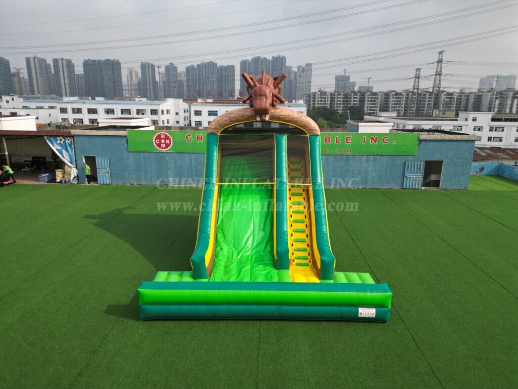 T8-562E Dinosaur-themed Inflatable Slide