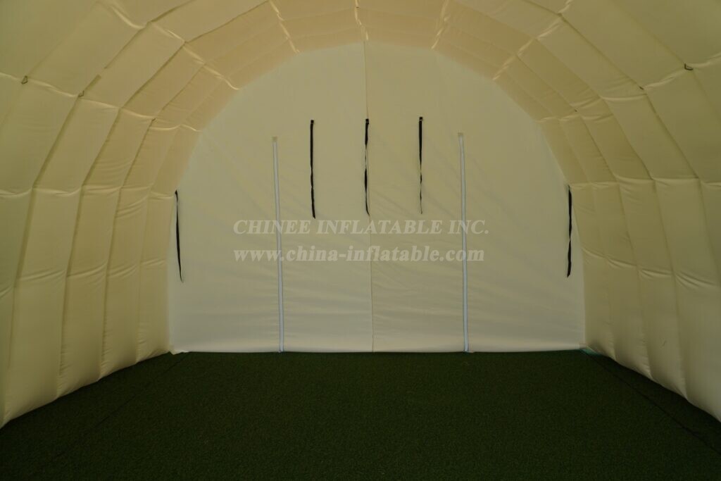 Tent1-424B White Branded Inflatable Event Tent