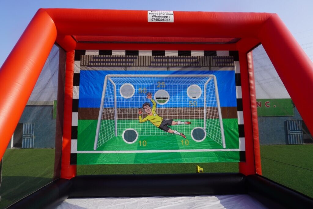 T11-4901 Inflatable Soccer Shooting Game