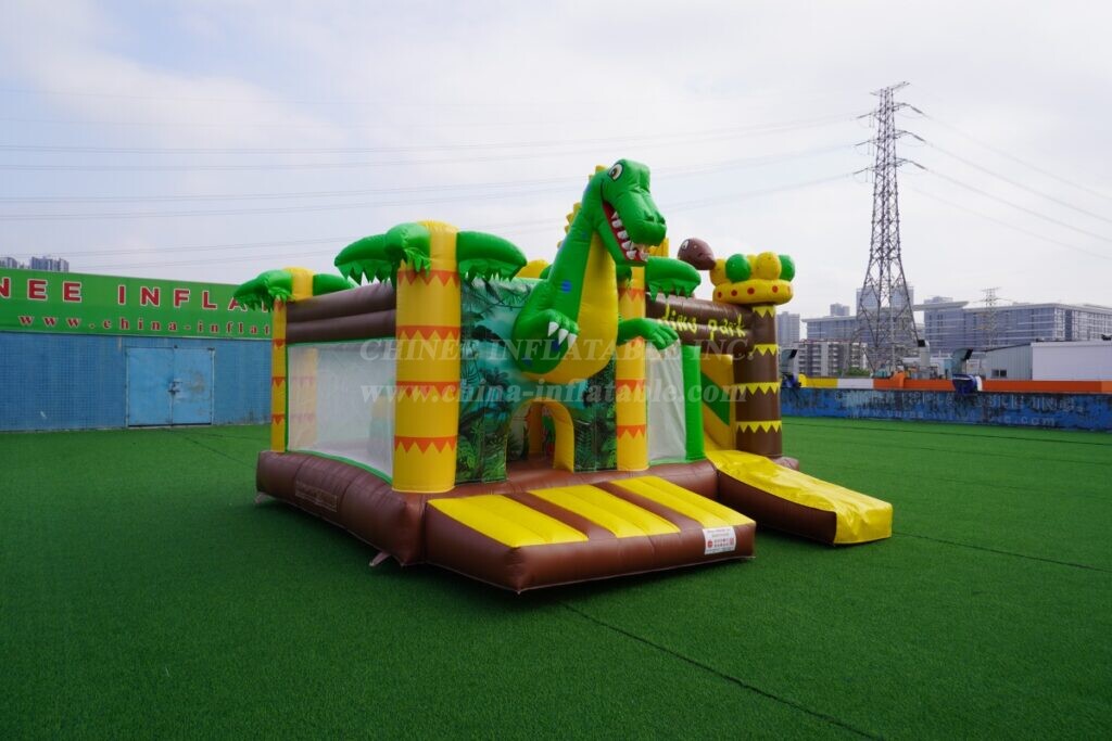 T2-3463B Dinosaur Park Inflatable Combo