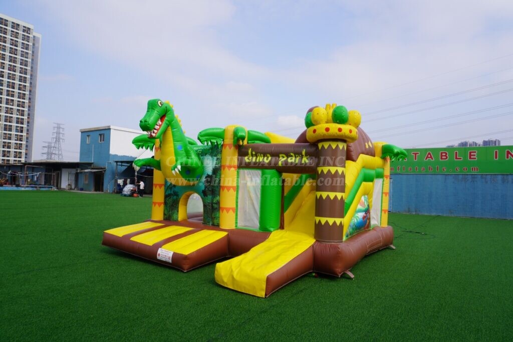 T2-3463B Dinosaur Park Inflatable Combo