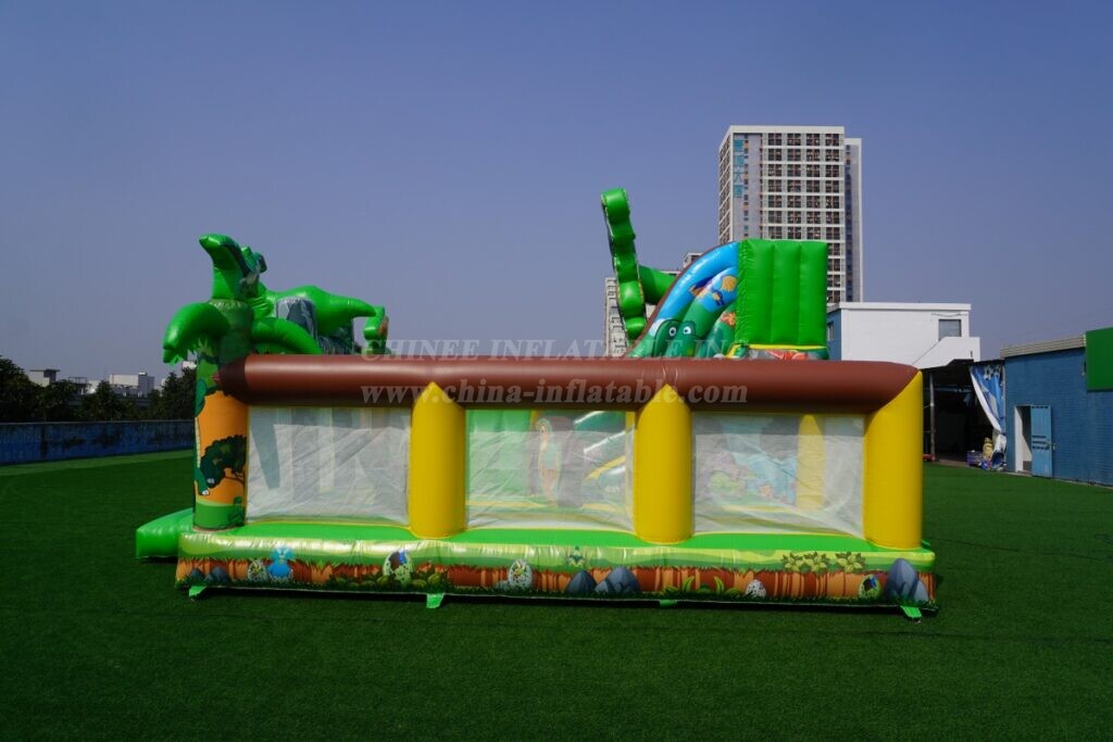 T2-4953B Dinosaur-themed Inflatable Combo