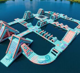 S729 Mermaid Theme Inflatable Water Park