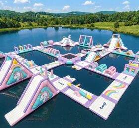 S748 Unicorn Theme Inflatable Water Park