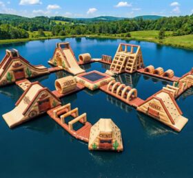 S754 Wild West Theme Inflatable Water Park