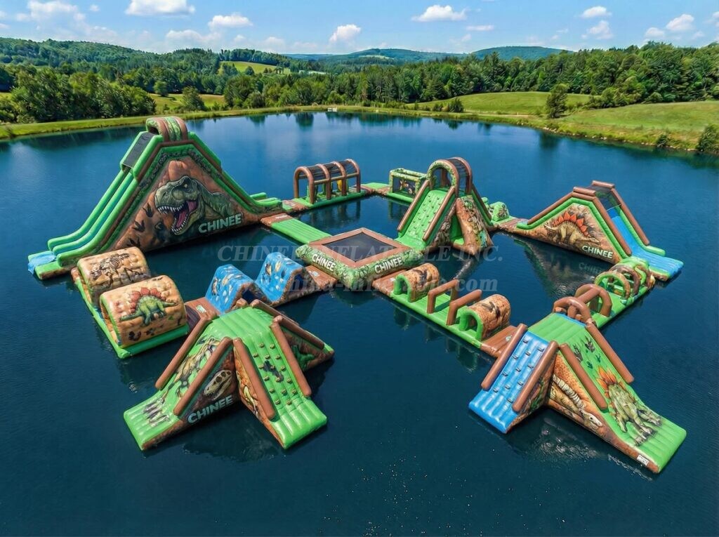 S773 Dinosaur Theme Inflatable Water Park