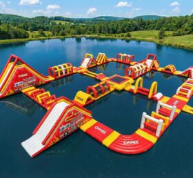 S785 Firetruck Theme Inflatable Water Park