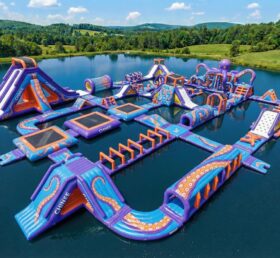 S807 Octopus Theme Inflatable Water Park