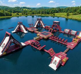 S814 Pirates Theme Inflatable Water Park