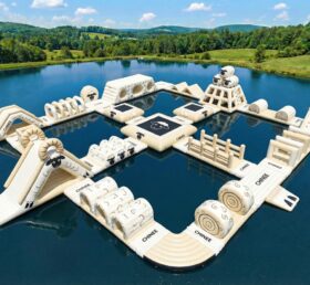 S823 Sheep Theme Inflatable Water Park