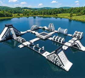 S838 Zebra Theme Inflatable Water Park