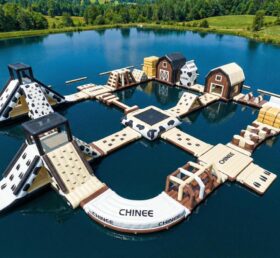 S844 Cow Theme Inflatable Water Park