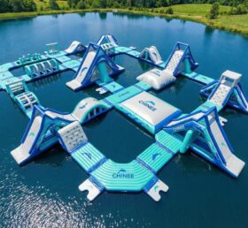 S850 Dolphin Theme Inflatable Water Park