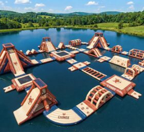 S855 Fox Theme Inflatable Water Park