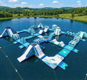 S863 Ocean Theme Inflatable Water Park